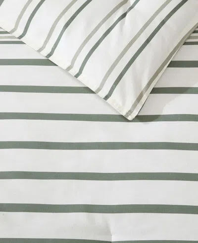 Eddie Bauer Cooper Stripe Cotton Reversible 2-pc. Comforter Set, Twin