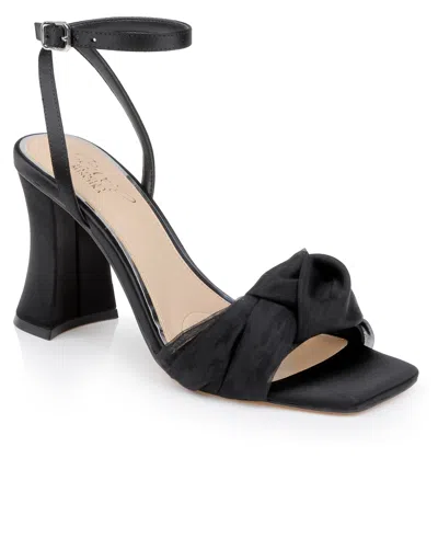 Jewel Badgley Mischka Women's Fayola Dress Knot Sandals In Black