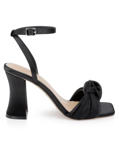 Jewel Badgley Mischka Women's Fayola Dress Knot Sandals In Black