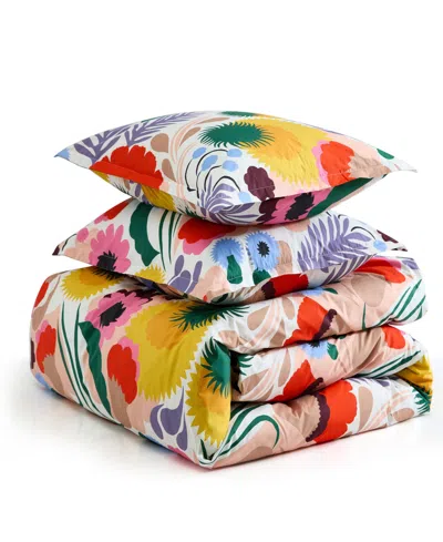 Marimekko Ojakellukka Cotton Percale 3-pc. Comforter Set, King