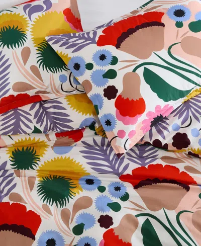 Marimekko Ojakellukka Cotton Percale 3-pc. Comforter Set, King