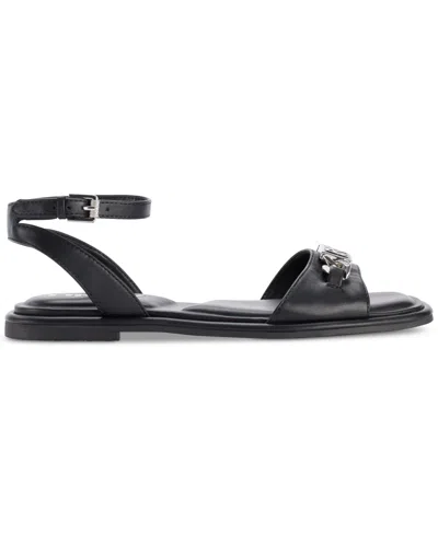 Dkny Women's Bacliff Ankle Strap Flats