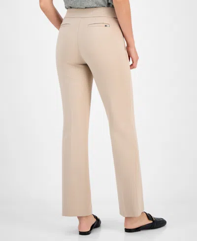 Anne Klein Women's Mid-rise Pull-on Slash-pocket Pants