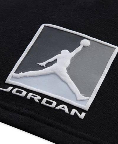 Jordan Toddler And Little Boys Essentials Fleece Shorts In Black
