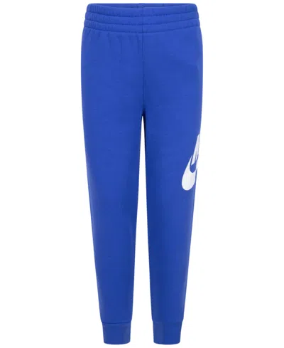 Nike Little Boys Club Fleece 2-pc. Logo Hoodie & Sweatpants Set In Blue