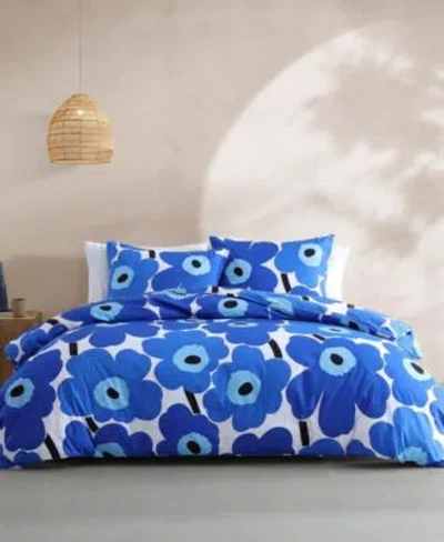 Marimekko Unikko Cotton Percale Duvet Cover Set