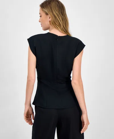Inc International Concepts Women's Side-knot Surplice Top, Exclusively At Macy's