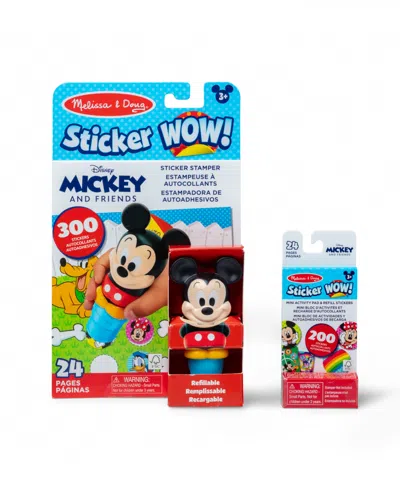 Melissa & Doug Sticker Wow Mickey Bundle