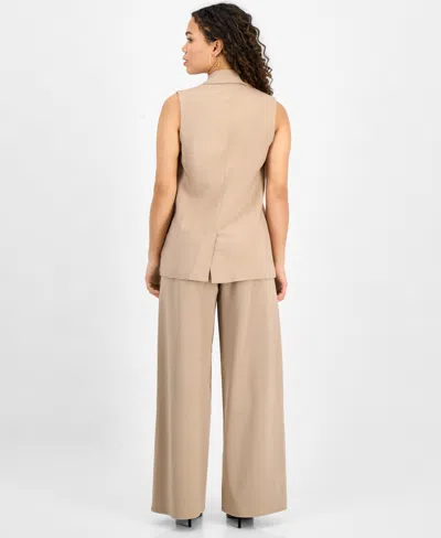Bar Iii Petite Open-front Long Vest, Exclusively At Macy's