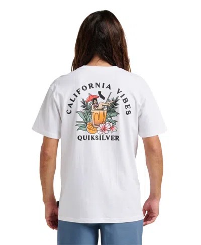 Quiksilver Men's California Vibes T-shirt In White
