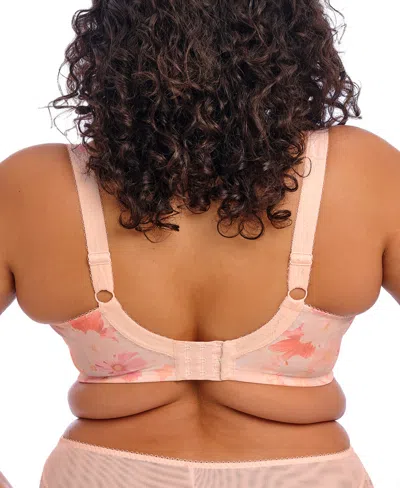 Elomi Plus Size Lucie Underwire Plunge Full Coverage Bra In Pink