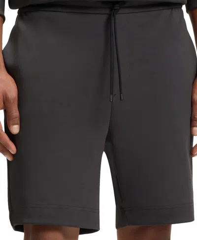 Hugo Boss Boss By  Men's Cotton-blend Stripe Detail Shorts In Gray