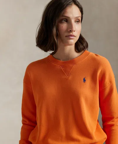 Polo Ralph Lauren Women's Lightweight Fleece Crewneck Sweatshirt