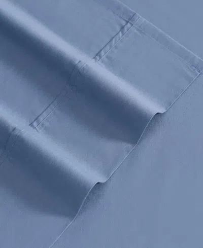 Eddie Bauer Solid Brushed 180-thread Count Cotton Percale 3-pc. Sheet Set, Twin