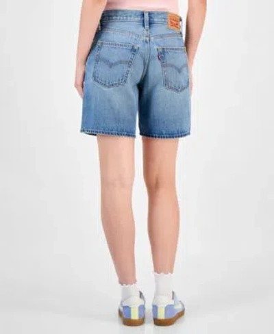 Levi's Levis Womens 90s Trucker Jacket Square Neck T Shirt Mid Rise 94 Baggy Denim Shorts