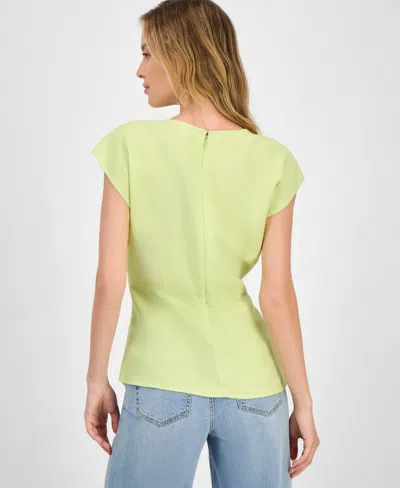 Inc International Concepts Women's Side-knot Surplice Top, Exclusively At Macy's