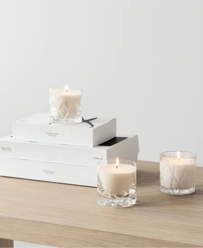 Orrefors Peak Candle, Vanilla Scented