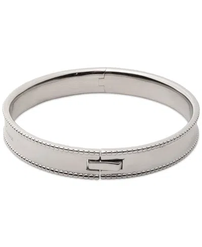 Ralph Lauren Sterling Silver Logo Script Bangle Bracelet