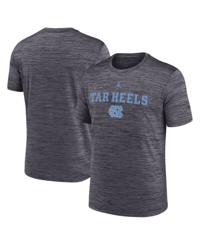 Jordan Men's North Carolina Sideline Velocity  Brand Dri-fit College T-shirt In Gray