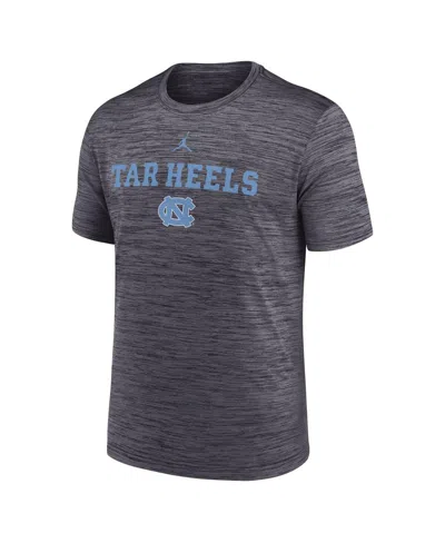 Jordan Men's North Carolina Sideline Velocity  Brand Dri-fit College T-shirt In Gray