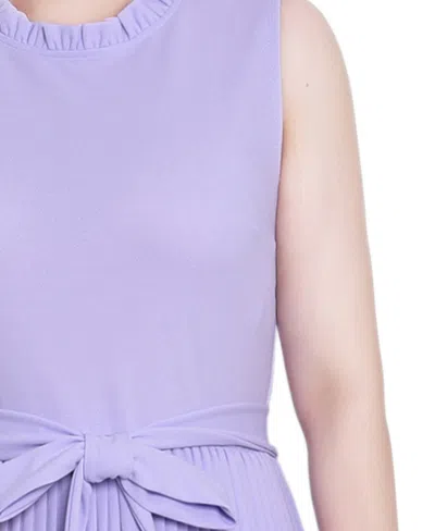 Ny Collection Women's Sleeveless Pleated Skirt Dress