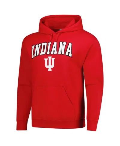 Fanatics Unlabeled Men's Crimson Indiana Hoosiers Pullover Hoodie