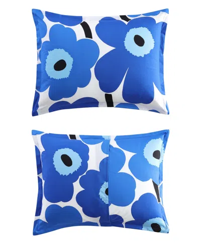 Marimekko Unikko Cotton Percale Duvet Cover Set