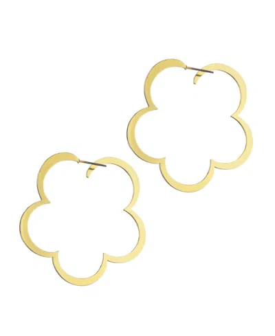 Adornia Clover Hoop Earrings