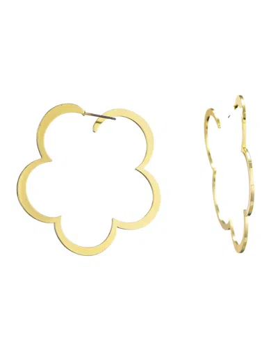 Adornia Clover Hoop Earrings