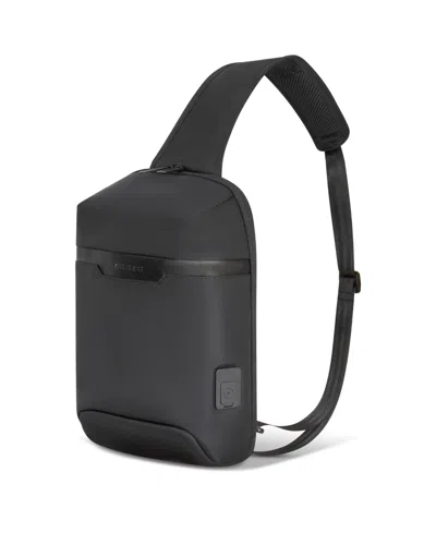Champs Onyx Collection Leather Sling Bag