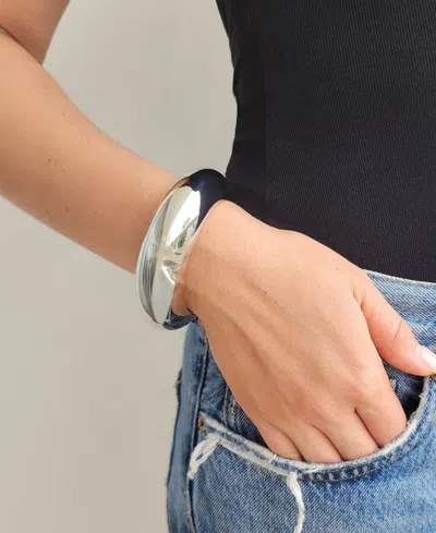 Adornia Chunky Dome Bangle Bracelet