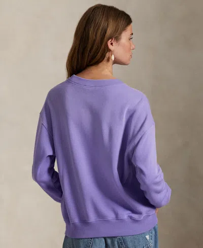 Polo Ralph Lauren Women's Lightweight Fleece Crewneck Sweatshirt