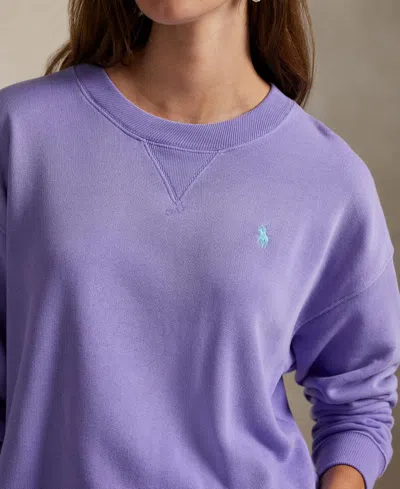 Polo Ralph Lauren Women's Lightweight Fleece Crewneck Sweatshirt