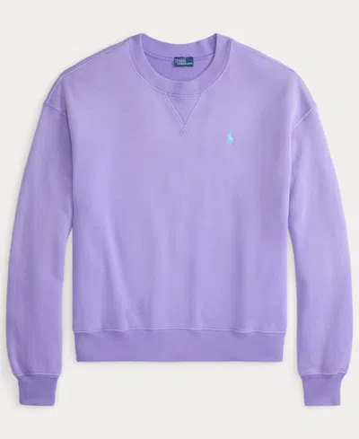 Polo Ralph Lauren Women's Lightweight Fleece Crewneck Sweatshirt