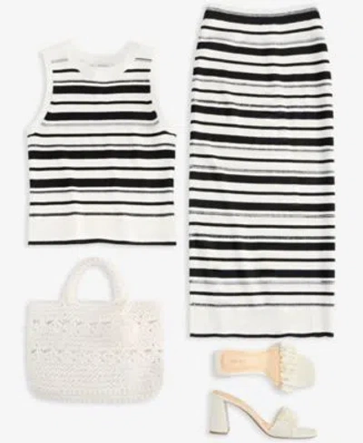 On 34th Womens Striped Sweater Tank Top Striped Sweater Maxi Skirt Exclusively At Macys