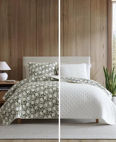 Eddie Bauer Garden Bloom Cotton Reversible 2-pc. Quilt Set, Twin