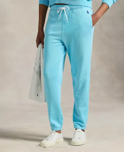 Polo Ralph Lauren Women's Lightweight Fleece Drawstring Sweatpants
