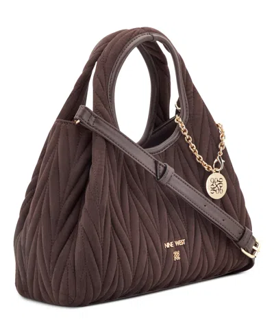Nine West Jaslee Top Handle Crossbody Bag In Purple