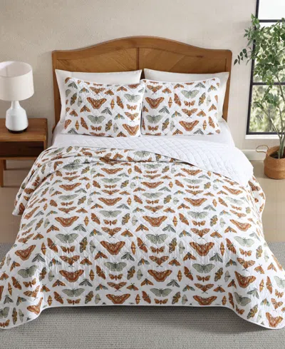 Eddie Bauer Wilford Butterfly Cotton Reversible 2-pc. Quilt Set, Twin