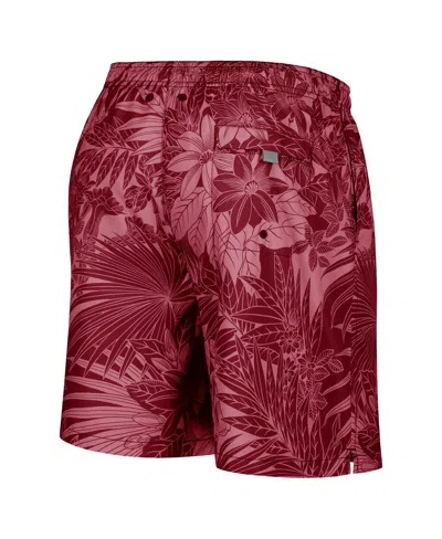 Tommy Bahama Men's Maroon Texas A M Aggies Santiago Palms Board Shorts In Burgundy