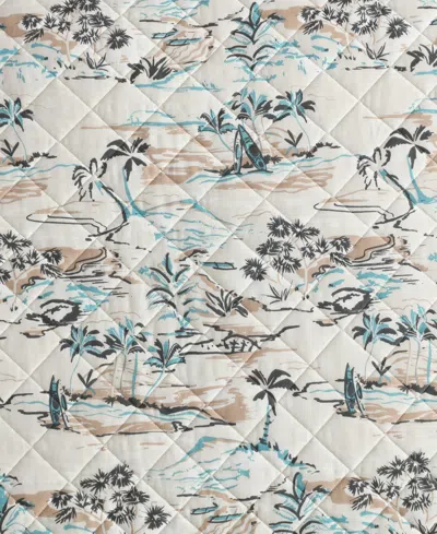 Eddie Bauer Alani Island Conversation Cotton Reversible 2-pc. Quilt Set, Twin