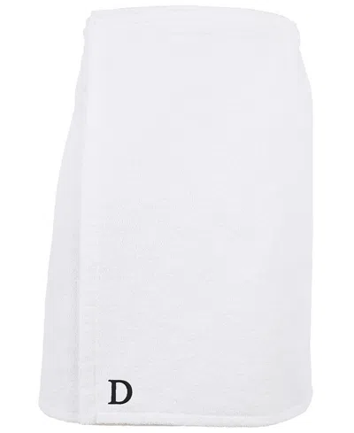 Linum Home 100% Turkish Cotton Terry Personalized Men's Bath Wrap