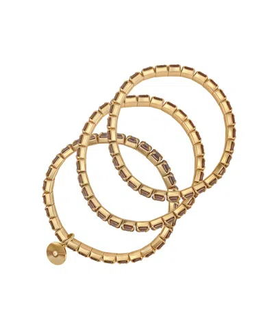 Vince Camuto Cubic Zirconia Trio Stretch Bracelet Set