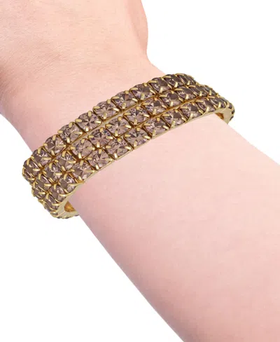 Vince Camuto Cubic Zirconia Trio Stretch Bracelet Set