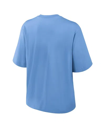 Nike Women's Powder Blue Los Angeles Chargers Glory Arch Boxy T-shirt