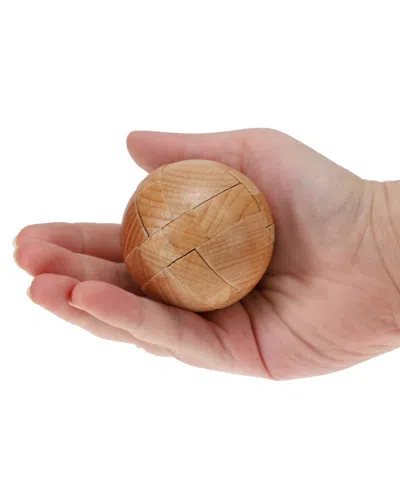We Games Solid Wood 3d Sphere Puzzle