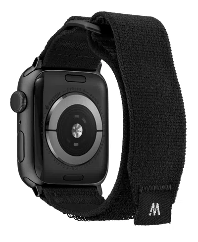Withit Men's Black Tactical Nylon Band For Apple Watch 42/44/45mm/ultra/ultra 2