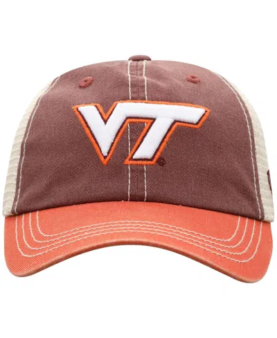 Top Of The World Big Boys And Girls Maroon Virginia Tech Hokies Offroad Adjustable Hat In Brown
