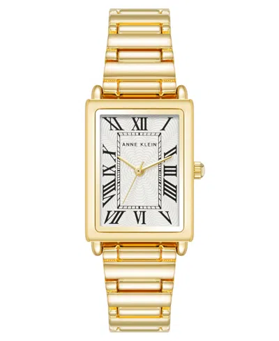 Anne Klein Women's Quartz Gold-tone Alloy Bracelet Watch, 21mm