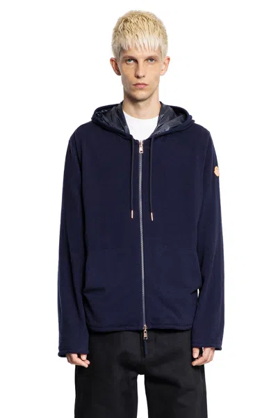 Moncler Genius Knitwear In Blue